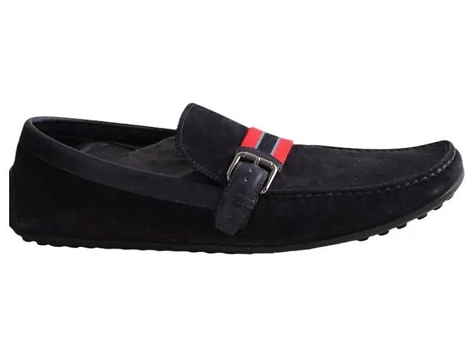 Louis Vuitton Mocassins bleus marine Bleu Marine