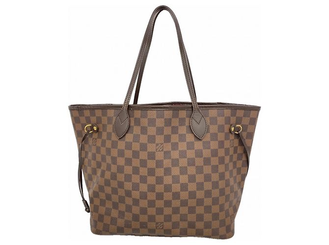 Borsa tote Neverfull MM Damier di Louis Vuitton Damier ebene