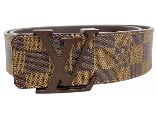 Louis Vuitton Damier Gürtel in Ebene Damier ebene