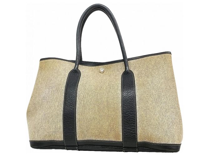 Hermès Sac cabas Hermes Garden PM Noir
