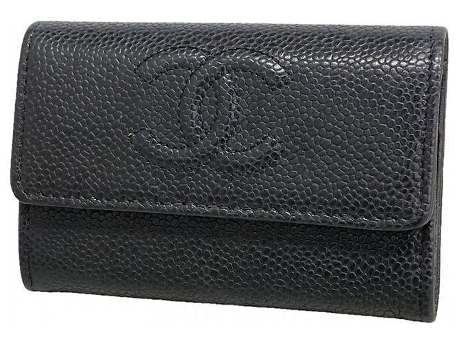 Portafoglio nero Chanel