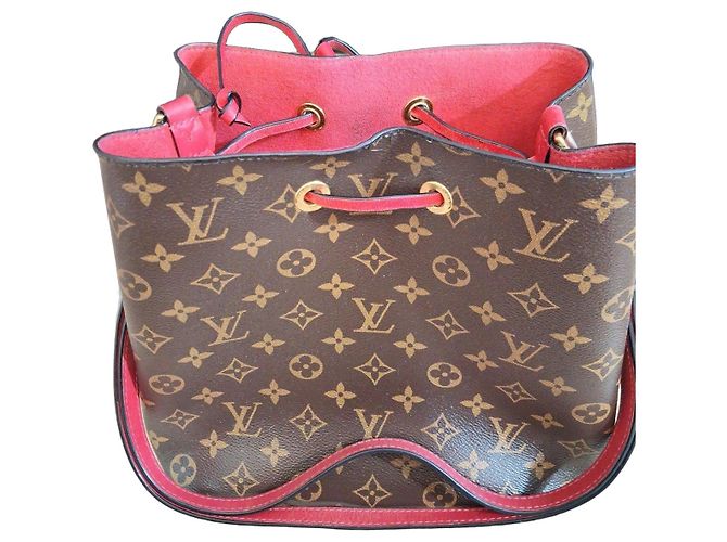 Louis Vuitton Monogram Noe BB Marron Rose