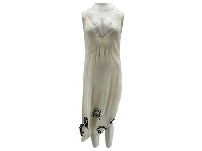 Autre Marque LITKOVSKA Weißes Viscose Kleid