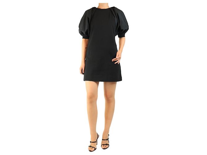 3.1 Phillip Lim Schwarzes Mini-Kleid mit Puffärmeln - Größe M