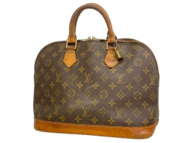 Bolsa Louis Vuitton Alma Monogram Marrom