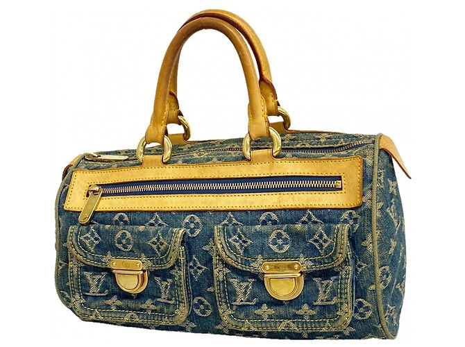Bolsa Louis Vuitton Monogram Denim Neo Speedy Azul