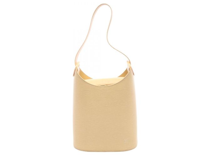Bolsa de Ombro Louis Vuitton Verso Epi Vanilla Bege