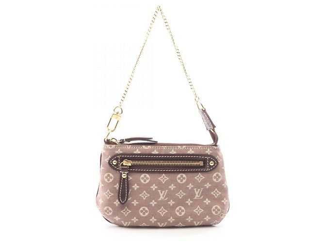 Bolsa Louis Vuitton Mini Pochette Accessoires Marrom Bordeaux