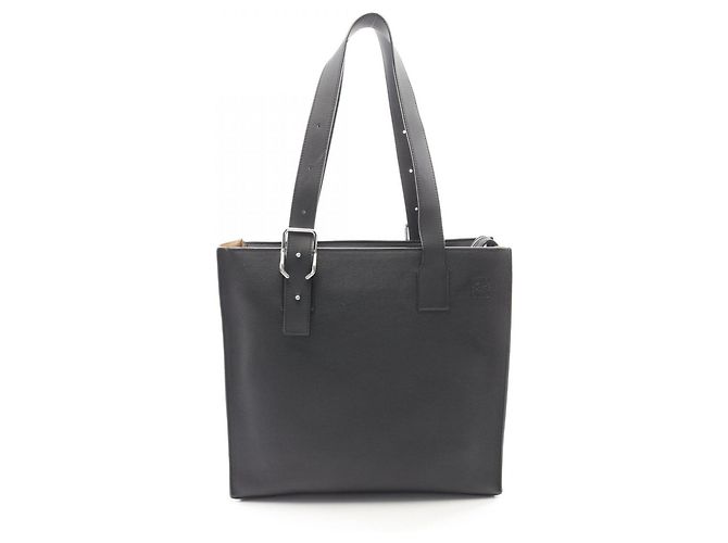 Sac cabas Loewe Buckle Horizontal Anagram Noir