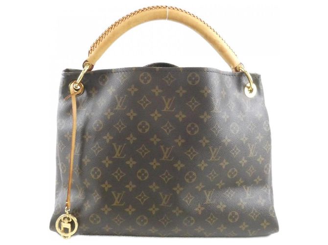 Borsa a Spalla Louis Vuitton Monogram Artsy MM Marrone