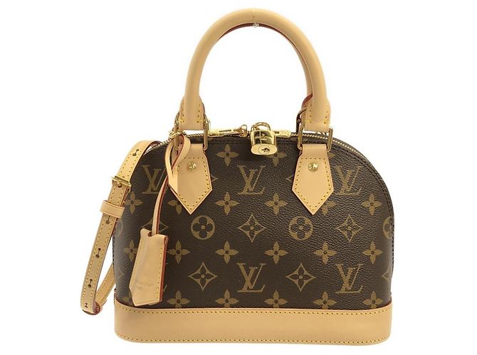 Sac à main Louis Vuitton Monogram Alma BB Marron