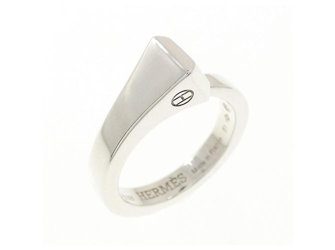 Hermès Clou de Forge Ring Silber 
