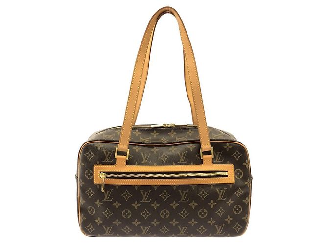 Borsa a Spalla Louis Vuitton Monogram Cite GM Marrone