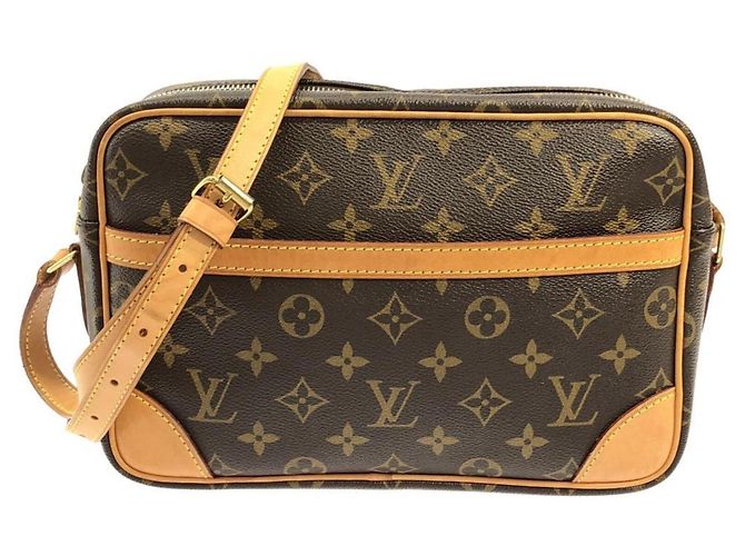 Bolsa de Ombro Louis Vuitton Monogram Trocadero Marrom