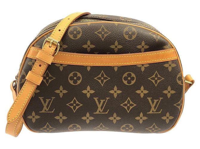 Bolsa de Ombro Louis Vuitton Monogram Blois Marrom