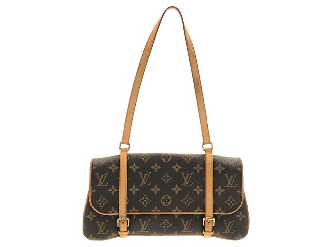 Borsa a Spalla Louis Vuitton Monogram Marelle Marrone