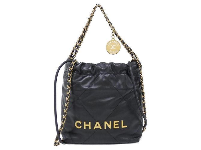 Borsa Chanel 22 Line MINI AS3980 Nero