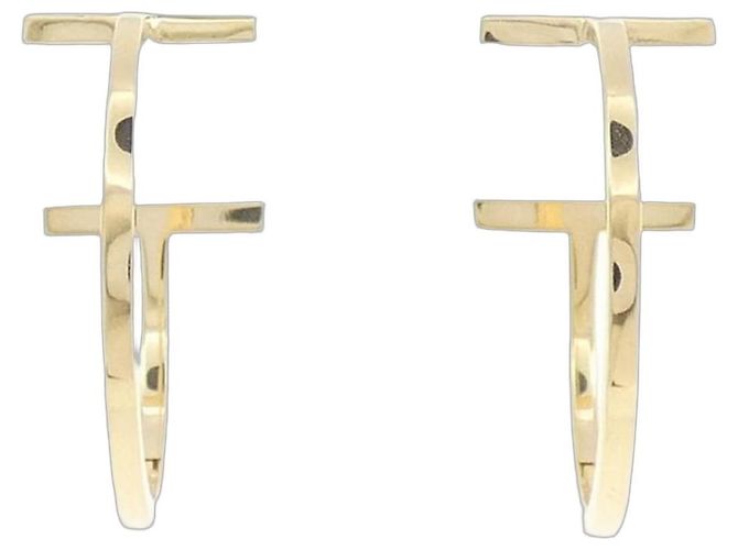 Pendientes de aro T Wire Medium de Tiffany & Co.