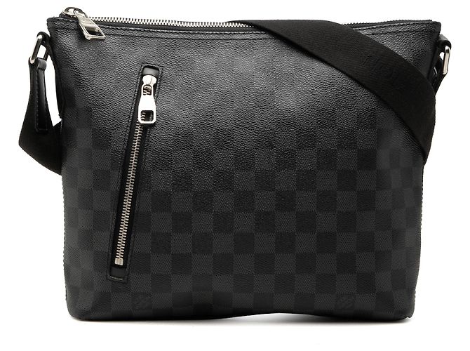 Louis Vuitton Black Damier Graphite Mick PM Nero