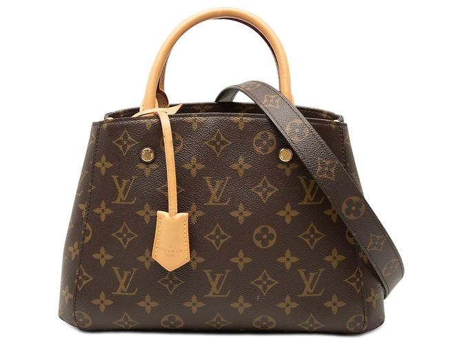 Louis Vuitton Marrom Monogram Montaigne BB