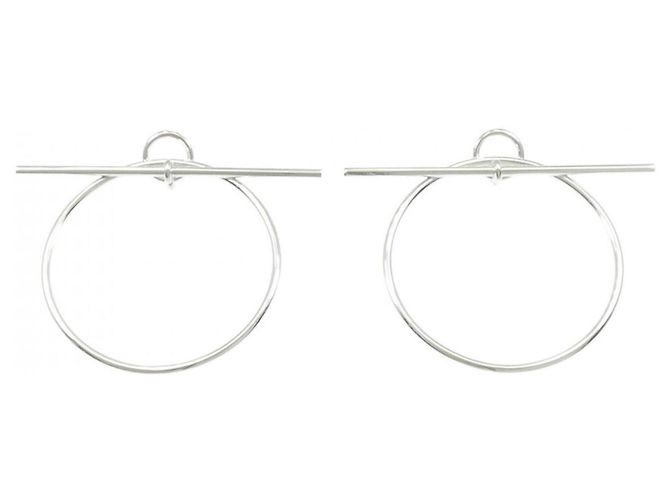 Hermès Orecchini Echappet in argento Hermes 