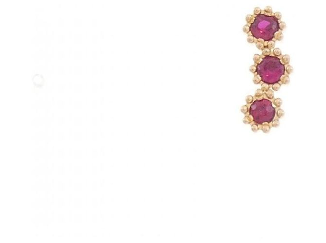 Orecchini Christian Dior Ruby D'oro