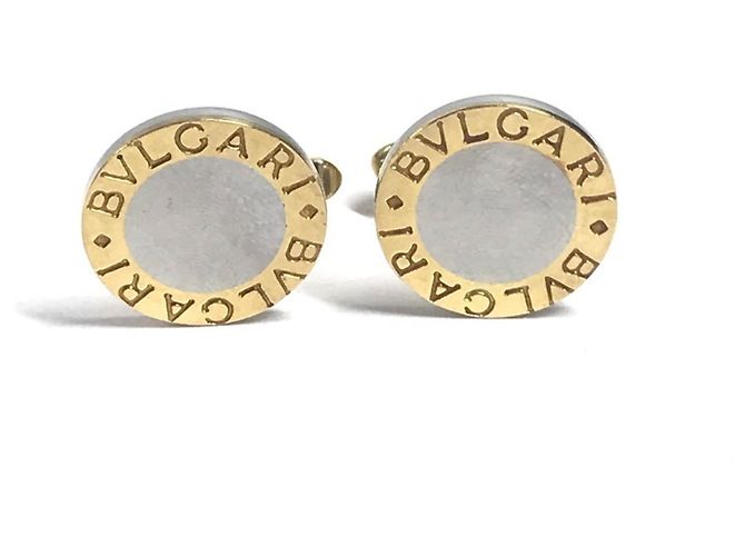 Bulgari Abotoaduras de ouro Bvlgari Dourado