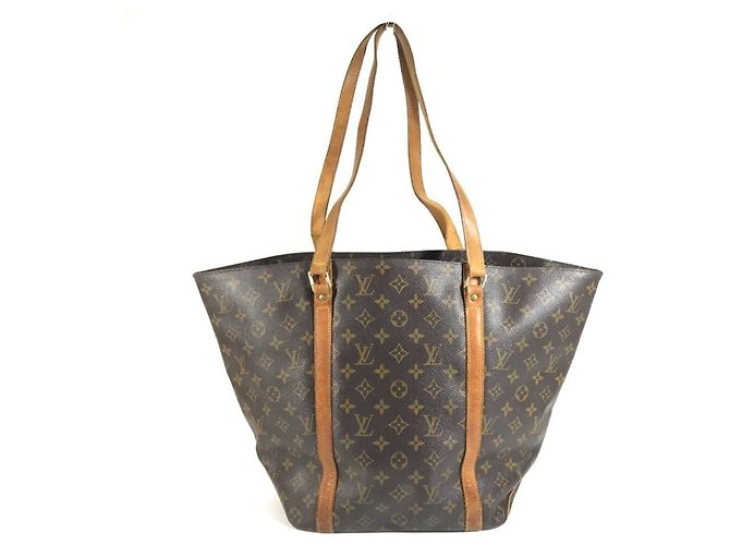 Bolso de compras Louis Vuitton Monogram Castaño