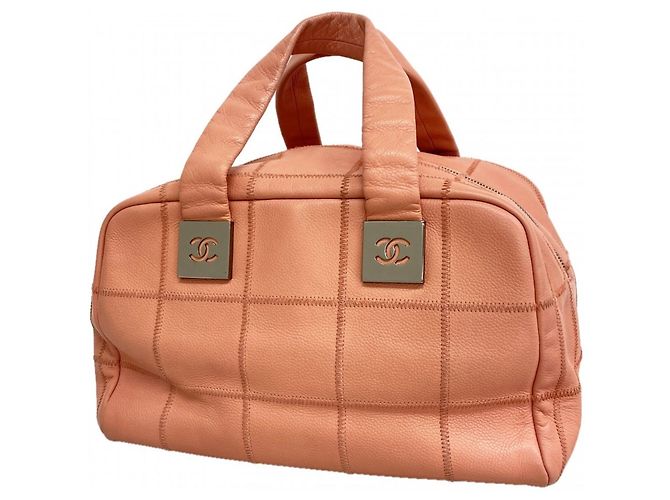 Borsa Chanel Chocolate Bar in rosa