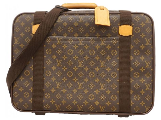 Borsa Louis Vuitton Monogram Satellite 53 Marrone