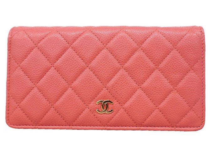 Timeless Chanel Pink Long Wallet