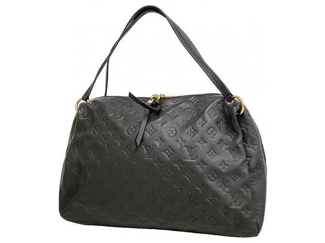 Bolsa Tote Louis Vuitton Monogram Empreinte Pontue PM Preto
