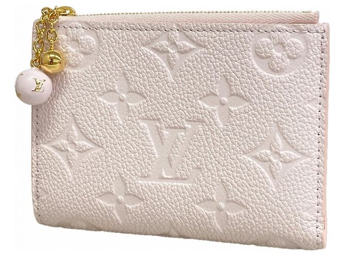 Louis Vuitton Monogram Empreinte Portefeuille Lisa Wallet Rosa