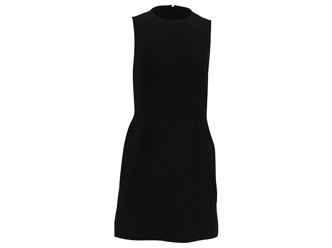 Stella Mc Cartney Mini abito senza maniche Stella McCartney in viscosa nera Stampa python