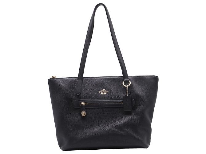 Borsa a tracolla Coach in pelle nera Nero