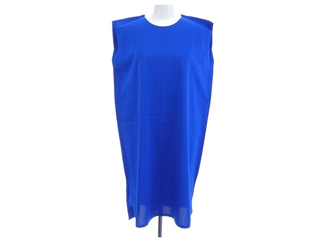 Autre Marque Top Pleats Please Blu