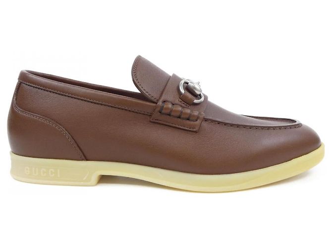 Gucci Ledersneaker Braun