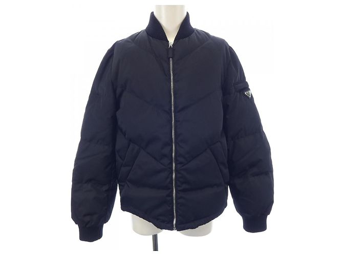 Giacca imbottita Prada RE-NYLON Nero