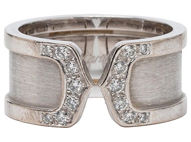 Anillo C2 Band en oro blanco de 18K Cartier