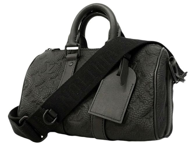 Borsa Louis Vuitton Keepall Bandoulière 25 Nero