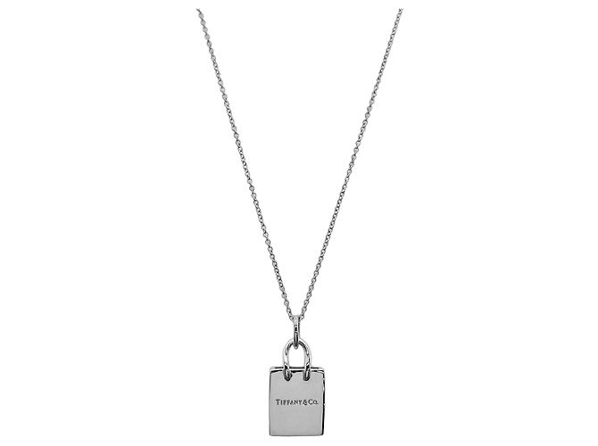 Collier Shopper en argent 925 Tiffany & Co. Argenté