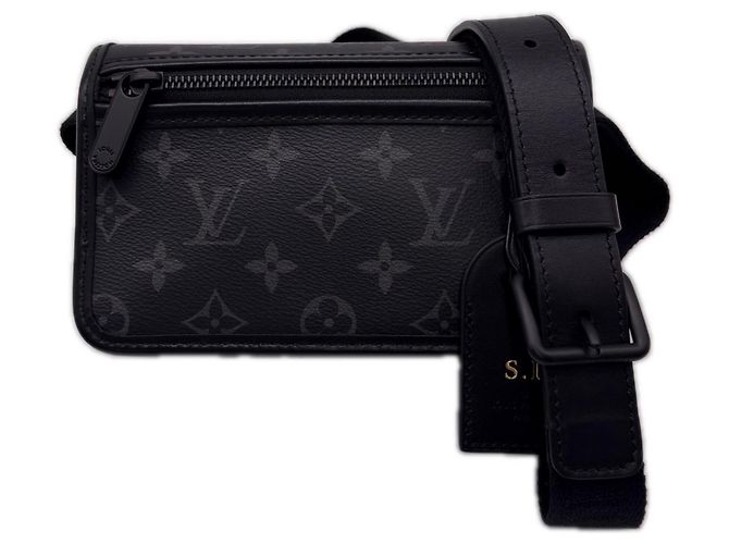 Portefeuille Monogram Eclipse Bosphore Louis Vuitton Marron Noir