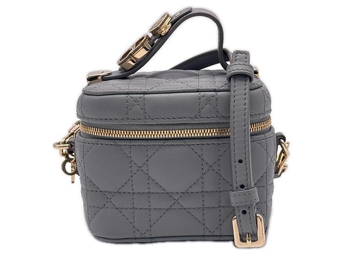 Bolsa Micro Vanity Lady Christian Dior Marrom