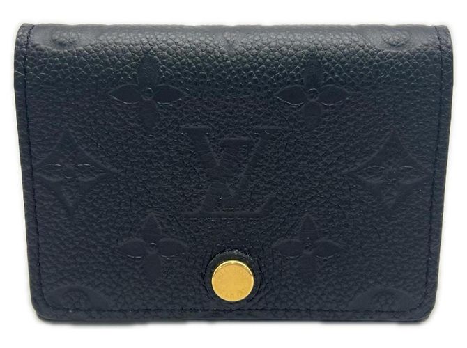 Portacarte Monogram Empreinte Louis Vuitton Nero Monogramma