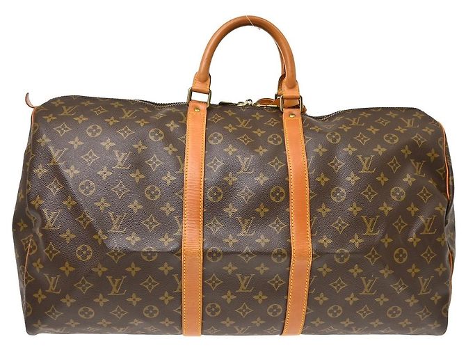 Louis Vuitton Keepall Monogram 55 Marron