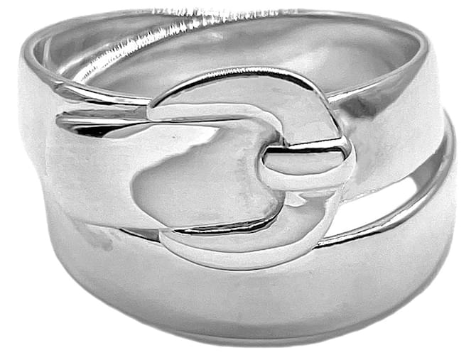 Hermès HERMES Double True Band Ring 
