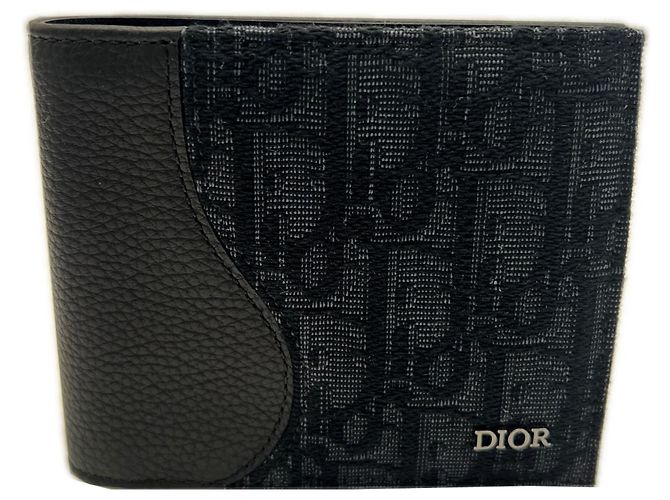 Christian Dior Bi-fold Wallet Black