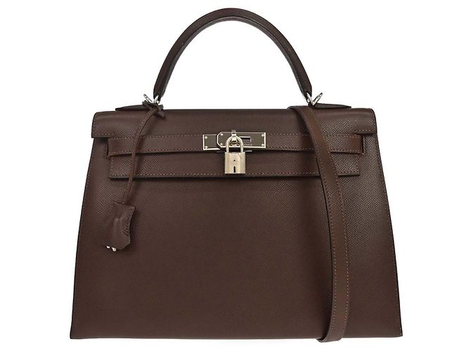 Hermès Hermes Kelly Sellier Epsom Marrone