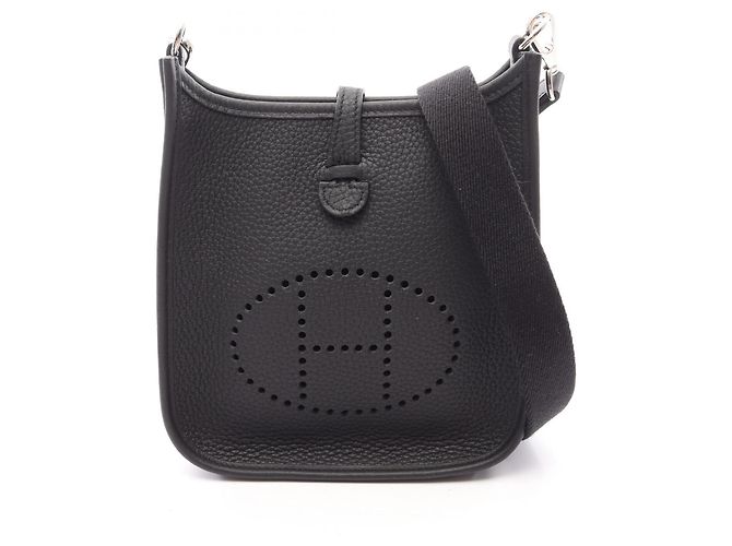 Hermès Hermes Evelyne Amazon TPM Schultertasche Schwarz