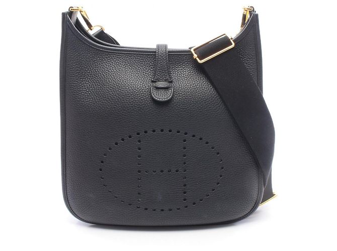 Hermès Borsa a tracolla Hermes Evelyne 3 Trois PM Nero